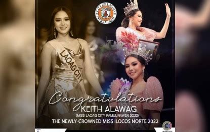 Laoag City bet crowned Miss Ilocos Norte 2022.